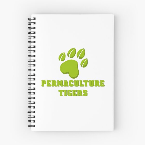 Item preview, Permaculture Tigers Logo - vertical center designed and sold by Permaculture Tigers.