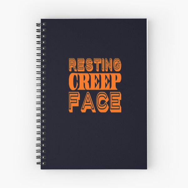 Item preview, Resting Creep Face Orange designed and sold by madtoyman.