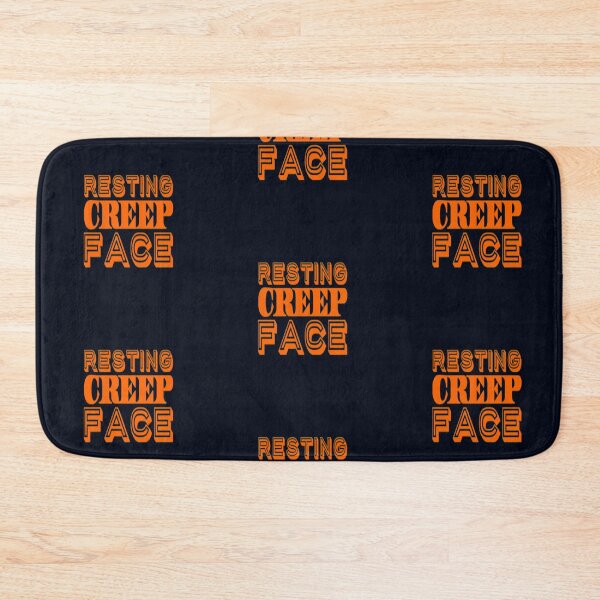Item preview, Resting Creep Face Orange designed and sold by madtoyman.