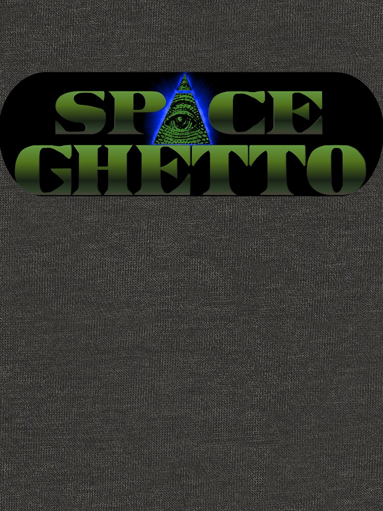 Thumbnail 5 of 5, Zipped Hoodie, SpaceGhetto Logo designed and sold by nigamajiga.