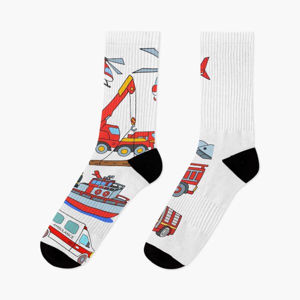 Item preview, Firetrucks Fireman Firefighter Vehicles designed and sold by samshirts.
