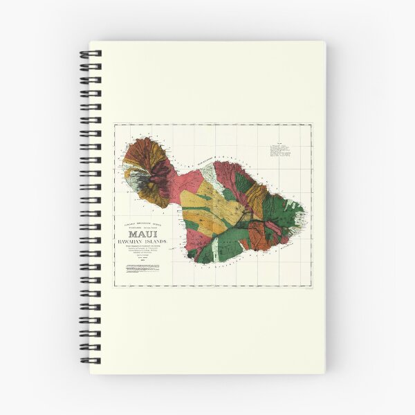 Item preview, 1885 - Mapa de Maui Hawaii designed and sold by BritishYank.
