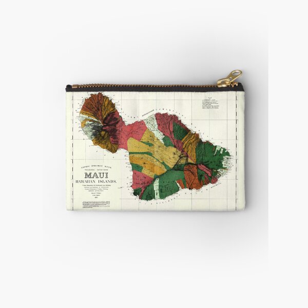 Item preview, 1885 - Map of Maui Hawaii  designed and sold by BritishYank.