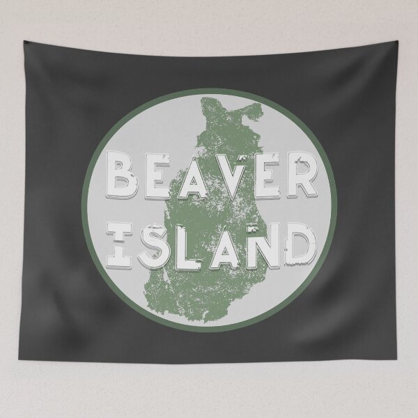Item preview, Beaver Island sticker - Beaver Island archipelago in Lake Michigan - America's Emerald Isle designed and sold by smooshfaceutd.