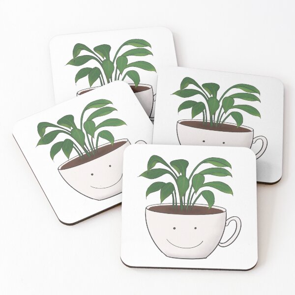 Item preview, Plant in a cute Coffee mug designed and sold by DesignTreasure.