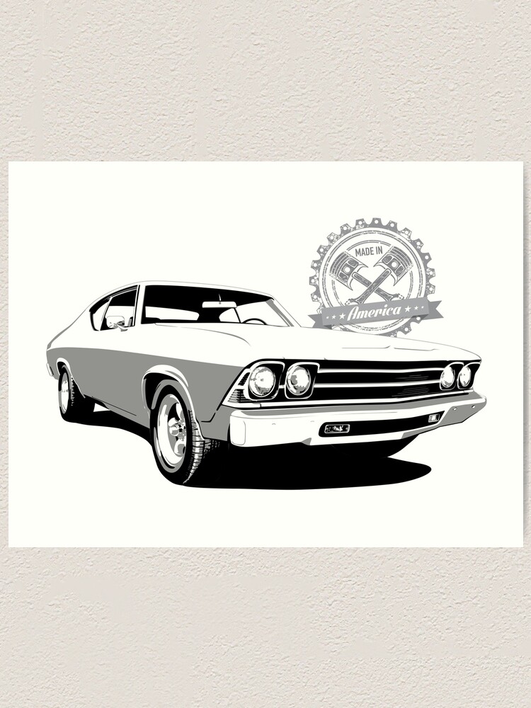 1969 CHEVROLET CHEVELLE SS アメ車 輸入雑貨 置物