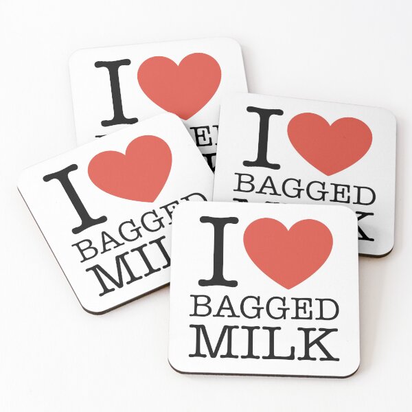 Item preview, I Love Bagged Milk designed and sold by Paddock9Designs.