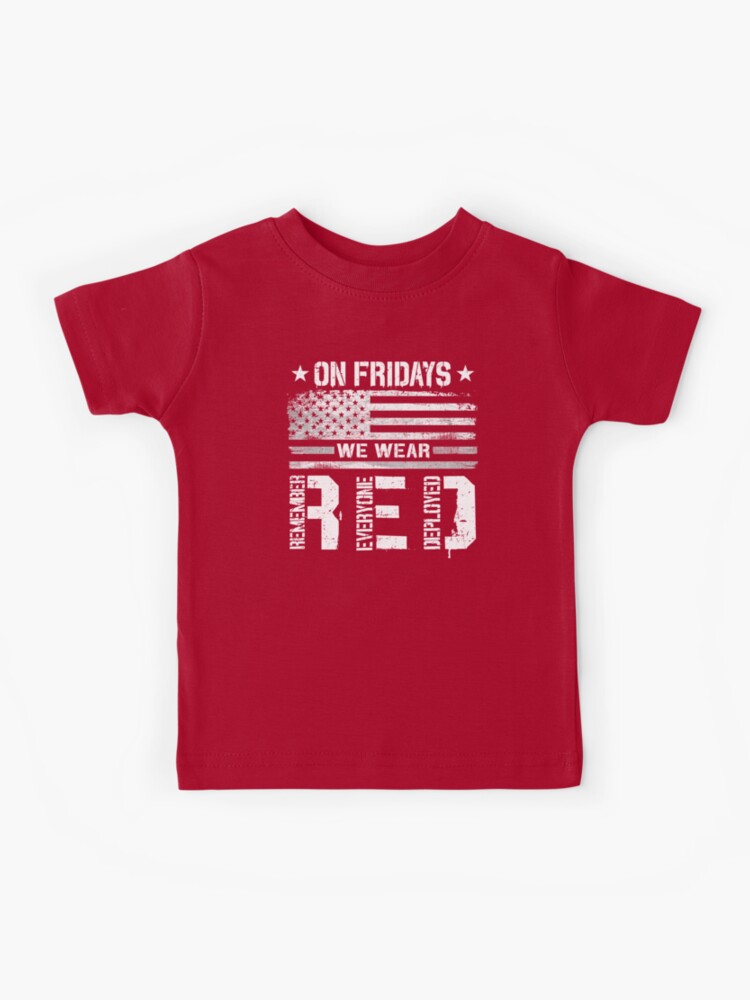 American Vintage Kids' T-Shirt - Red