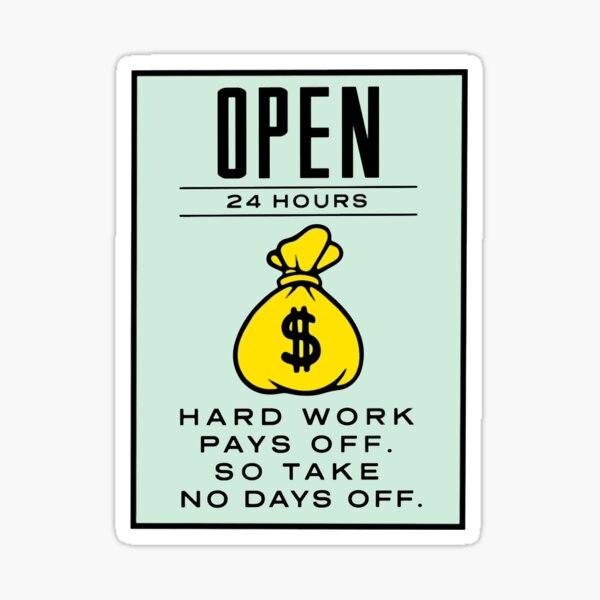 24/7 Sticker