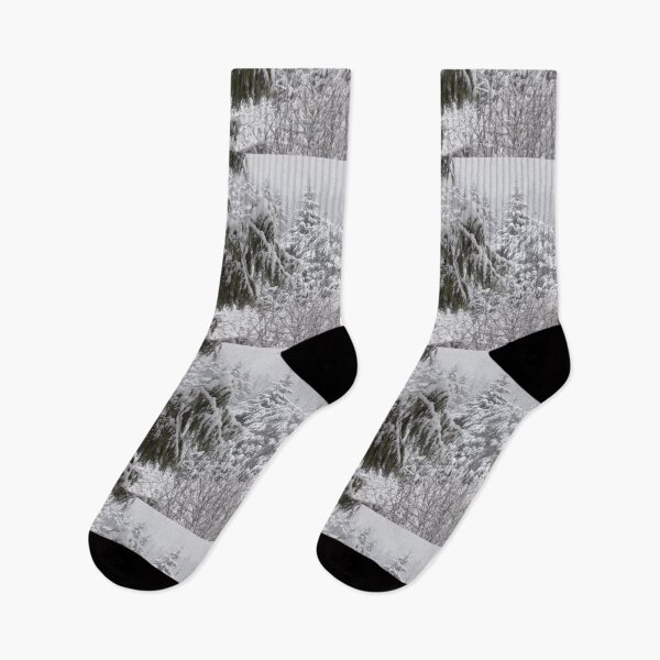 Item preview, SNOW FALL IN THE WILDERNESS designed and sold by Elaine Bawden.