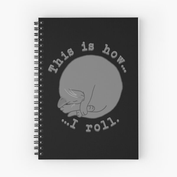 Item preview, Rolling Cat - Gray designed and sold by CCCDesign.