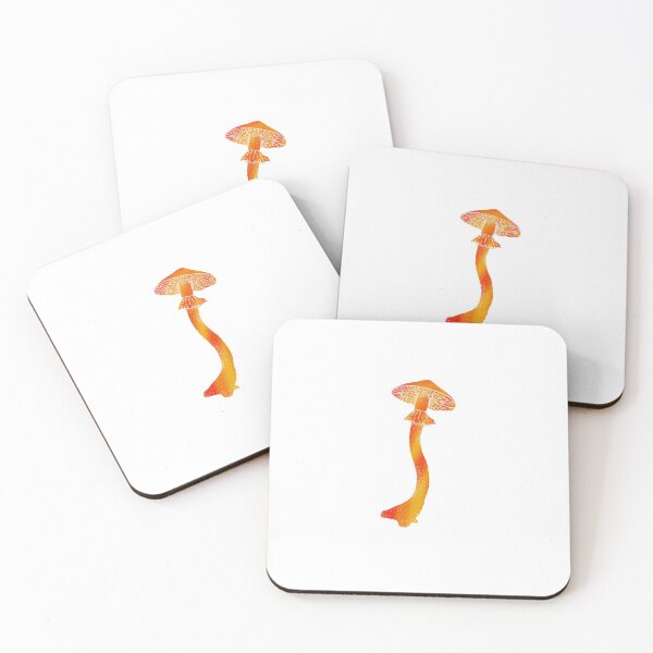 Item preview, Tie dye mushroom fiery  designed and sold by rattiboi.