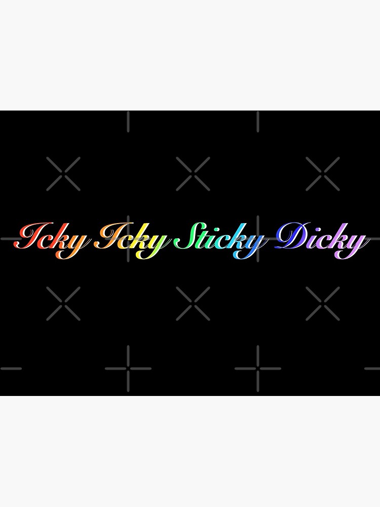 Være Billedhugger frimærke Icky icky sticky dicky" Greeting Card for Sale by Katrina Dunsire |  Redbubble