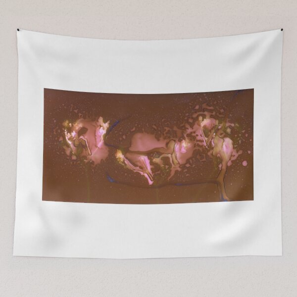 Item preview, Abstract Rose Lumen Print Design designed and sold by anniemarge.