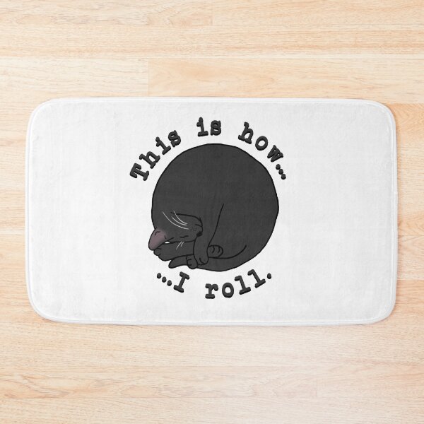 Item preview, Rolling Cat - Black designed and sold by CCCDesign.
