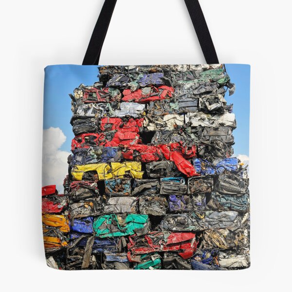 Item preview, Scrap Car Sculpture on a Junkyard designed and sold by mhfoto.