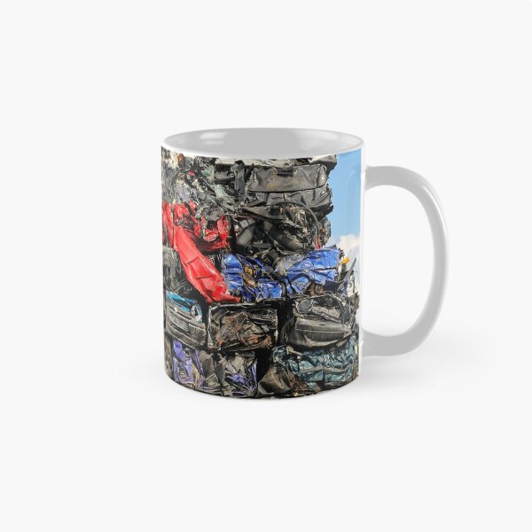 Item preview, Scrap Car Sculpture on a Junkyard designed and sold by mhfoto.