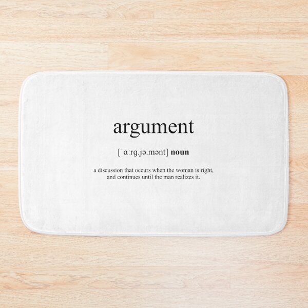 Artikelvorschau, Argument Definition | Dictionary Collection entworfen und verkauft von Designschmiede.