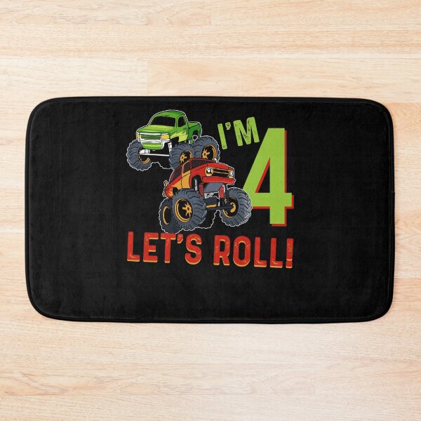 Item preview, 4th Birthday Monster Trucks designed and sold by 4tomic.