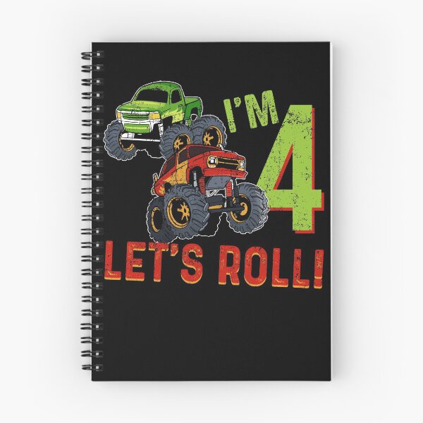 Item preview, 4th Birthday Monster Trucks designed and sold by 4tomic.