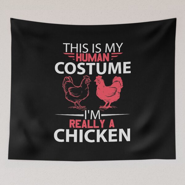 Item preview, Human Costume, I'm Really a Chicken designed and sold by MonkeyBusinessC.