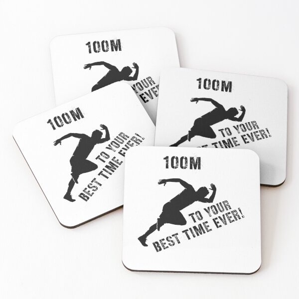 Item preview, Men's Track and Field, 100 M dash, your best time ever  designed and sold by spinningvisions.