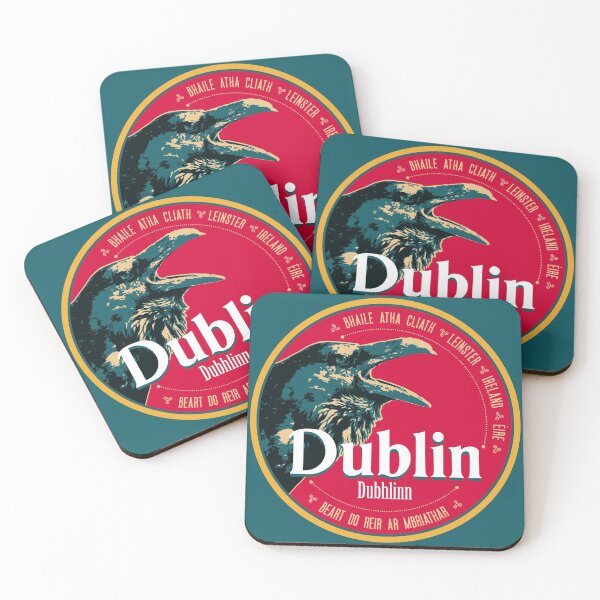 Item preview, Dublin Ireland T-Shirt + Sticker designed and sold by ROADTROOPER.