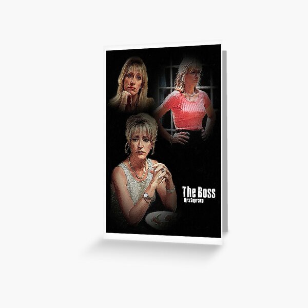 the sopranos greeting cards redbubble