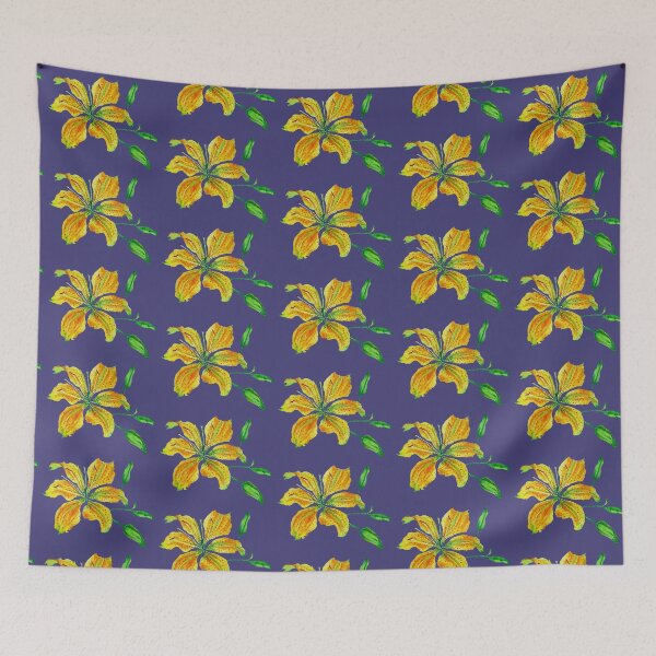 Item preview, Yellow lily designed and sold by zibziby.