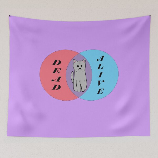 Item preview, Schrödinger's Cat designed and sold by alisadesigns.