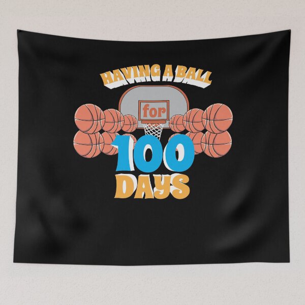 Item preview, Basketball 100 Days Of School designed and sold by 4tomic.