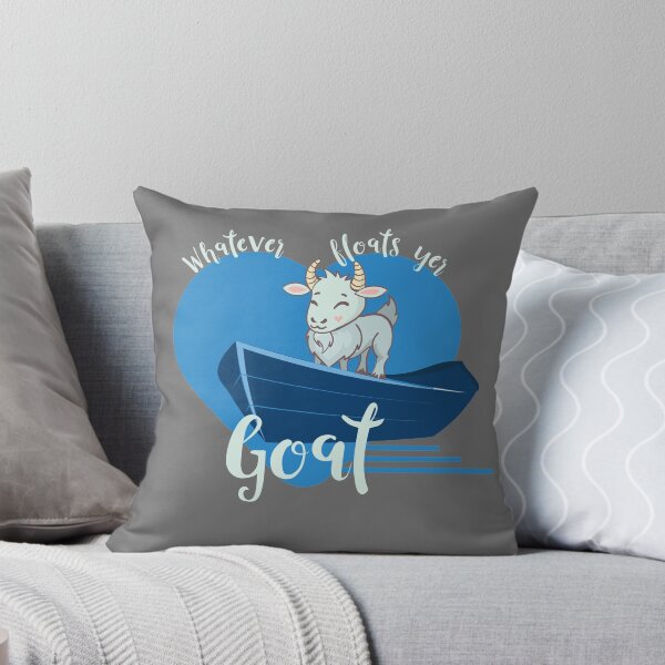 Item preview, Whatever Floats Yer Goat designed and sold by TapestryDesigns.