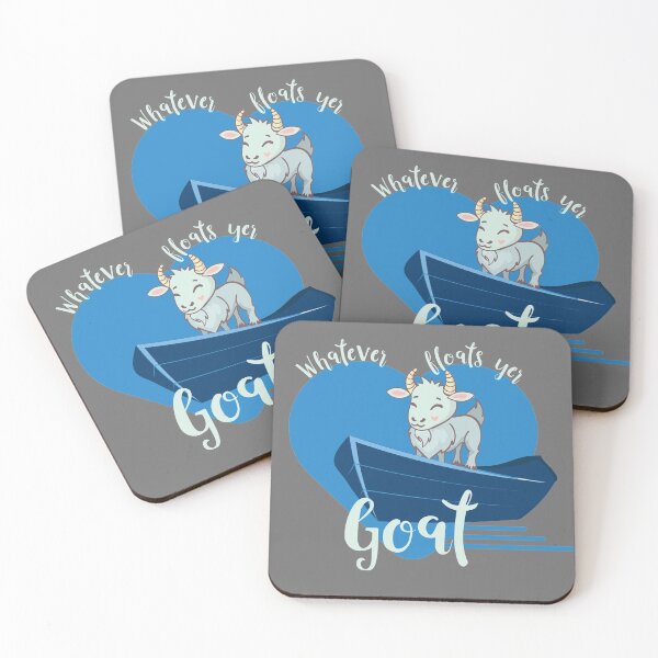 Item preview, Whatever Floats Yer Goat designed and sold by TapestryDesigns.