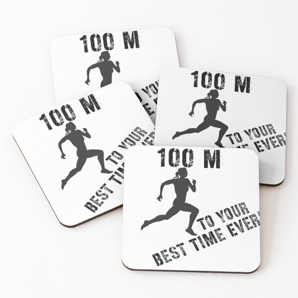 Item preview, Women's 100m dash to your best time ever! designed and sold by spinningvisions.