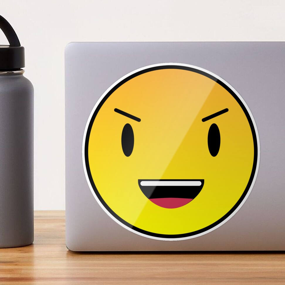 Troublemaker Emoji Sticker for Sale by GorsskyVlogs
