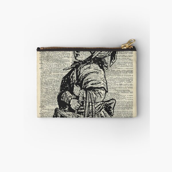 Item preview, Edwardian girl with basket Vintage Illustration Dictionary Art designed and sold by DictionaryArt.