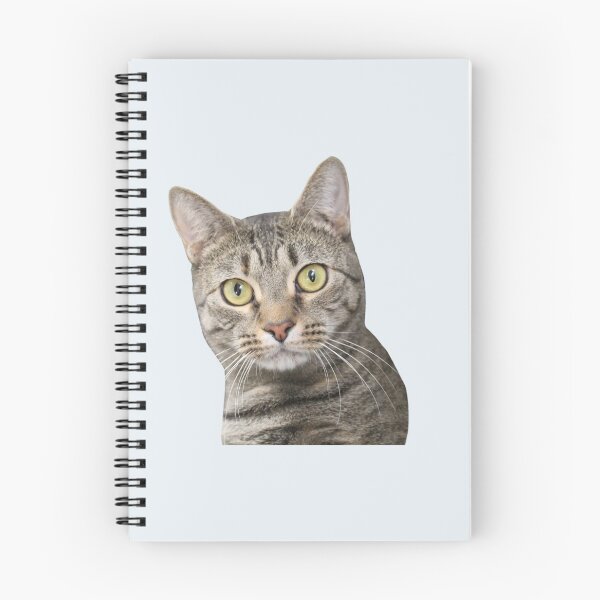 Item preview, tabby cat startled face designed and sold by jessicamegan143.