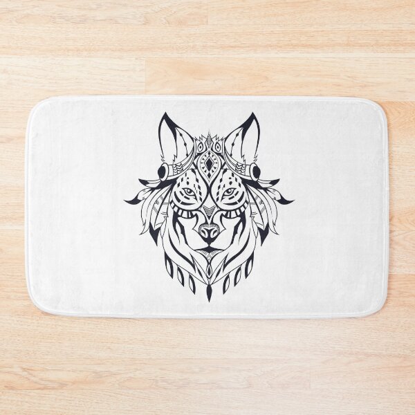 Item preview, Lone Wolf illustration designed and sold by mouad naouiri.