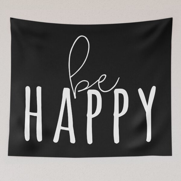 Item preview, Be Happy Inspirational Motivational  designed and sold by wellnessrushop.
