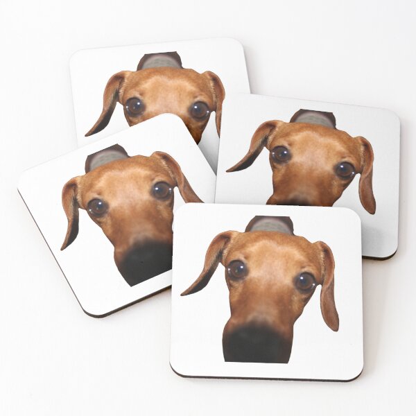 Item preview, mini doxie close-up designed and sold by jessicamegan143.