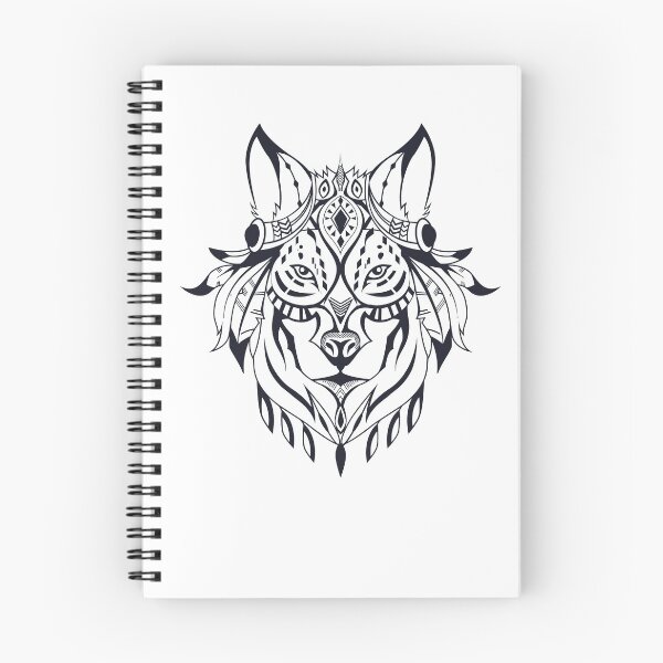 Item preview, Lone Wolf illustration designed and sold by mouad naouiri.