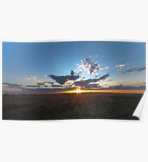 Moosecreek sun down - HDR Poster