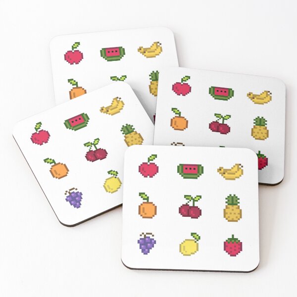 Item preview, Pixel fruit  designed and sold by MissTSix.
