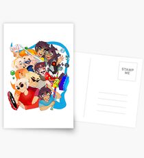 Homestuck- Pumped Up Kids Postcards