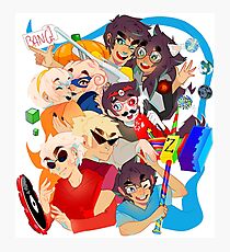 Homestuck- Pumped Up Kids Photographic Print
