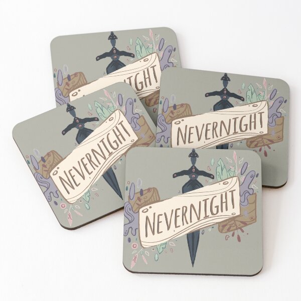 Item preview, Nevernight Banner - Graphic Illustration designed and sold by Manda Lyn LaCorte.