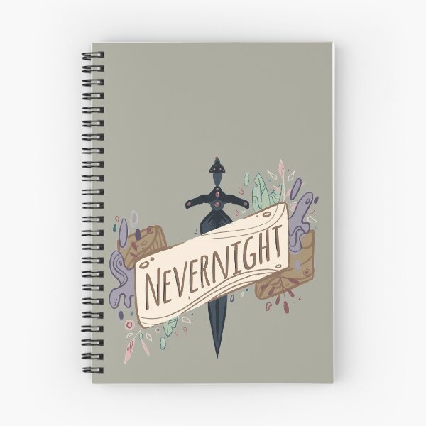 Item preview, Nevernight Banner - Graphic Illustration designed and sold by Manda Lyn LaCorte.