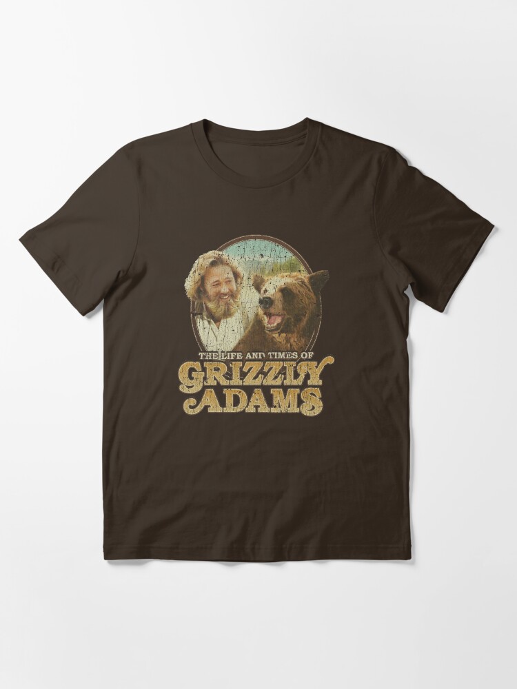 Thumbnail 3 of 7, Essential T-Shirt, The Life and Times of Grizzly Adams designed and sold by jacobcdietz.