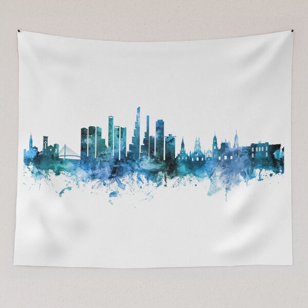Artikelvorschau, Skyline von Bogotá, Kolumbien entworfen und verkauft von ArtPrints.