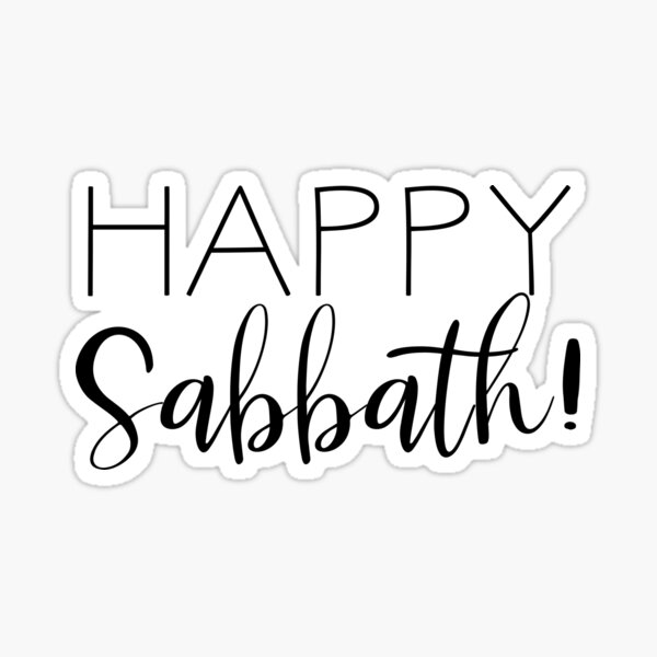 Happy Sabbath Gifts Merchandise Redbubble